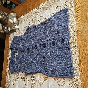 L.L. Bean Vintage Cable Knit Wool Blend Sweater Vest